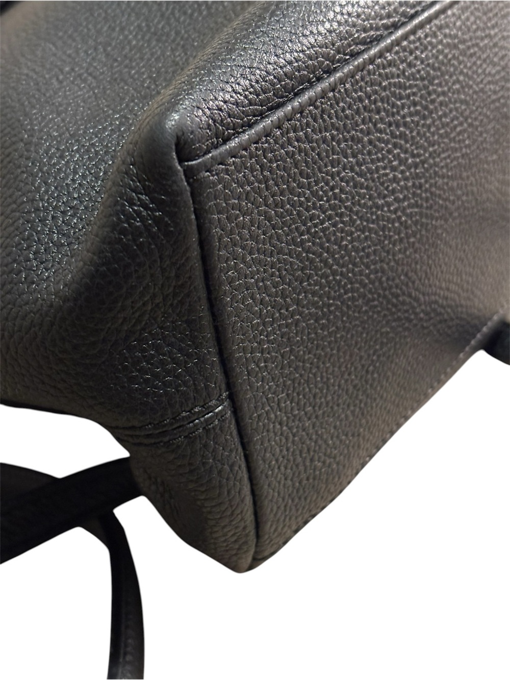 kate spade Black Pebbled Leather Drawstring Backpack - Picture 7 of 7